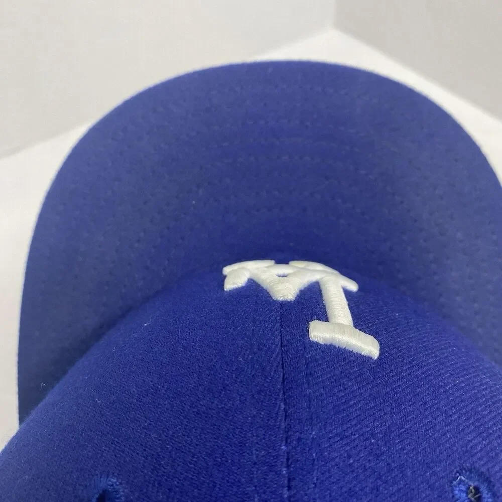LA Dodgers Fitted Hat Cap MLB New Era 59Fifty Fitted Baseball On Field 7 1/2